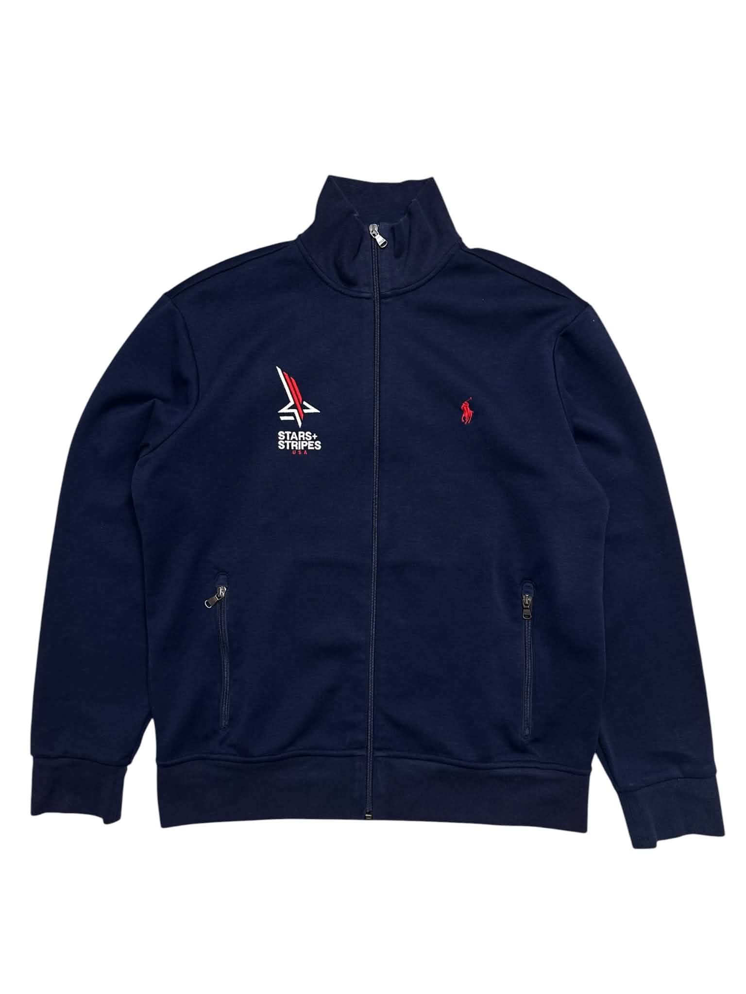 Polo Ralph Lauren Stars+ USA Full Zip Up (M)