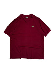 Lacoste Vintage Burgundy Tee