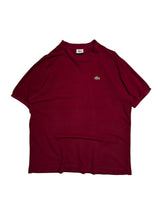 Lacoste Vintage Burgundy Tee (L)