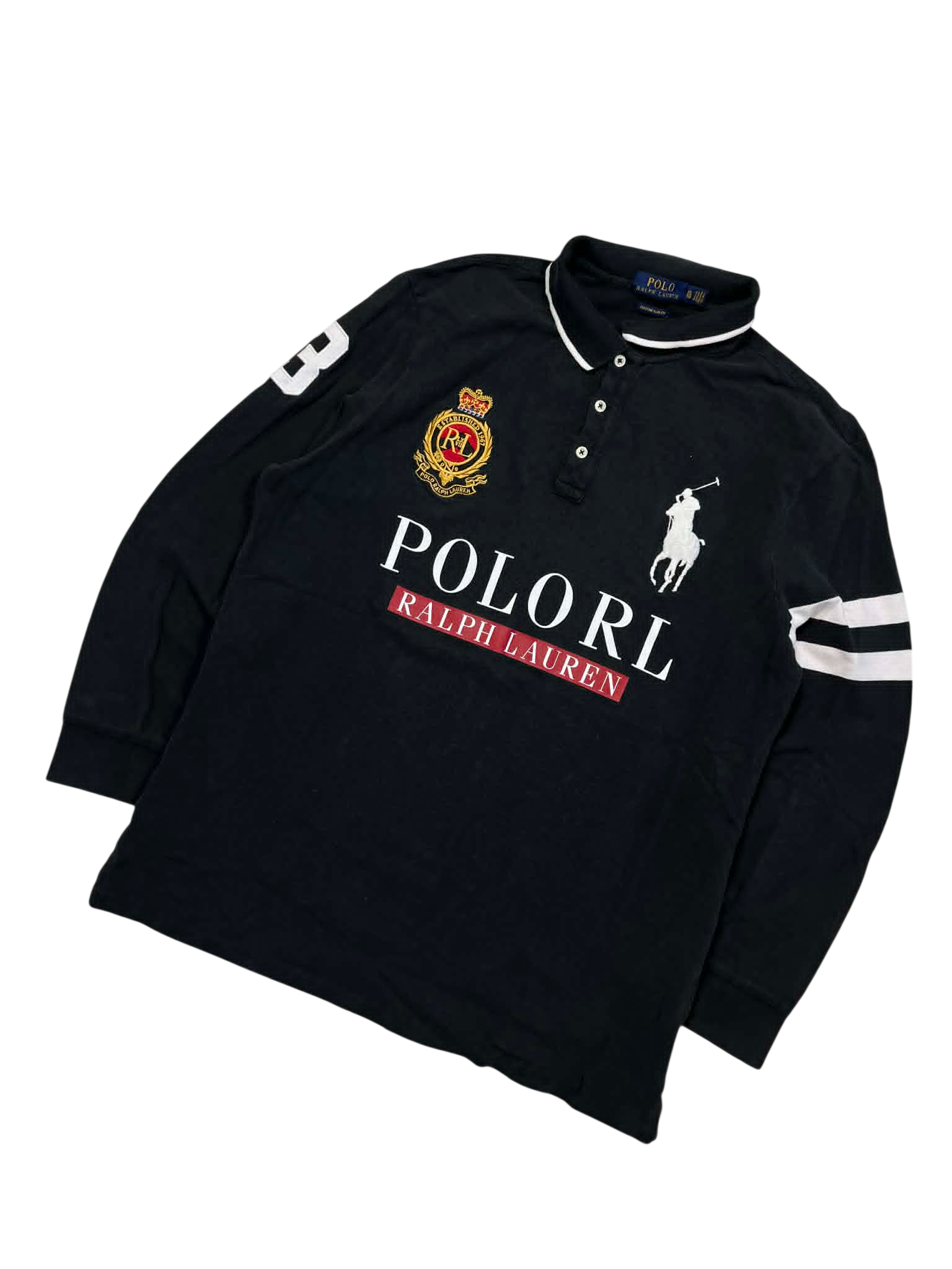 Polo Ralph Lauren Chief Keef Bigpony Longsleeve Polo (XL)