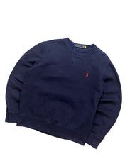 Polo Ralph Lauren Navy Crewneck Sweatshirt (M)