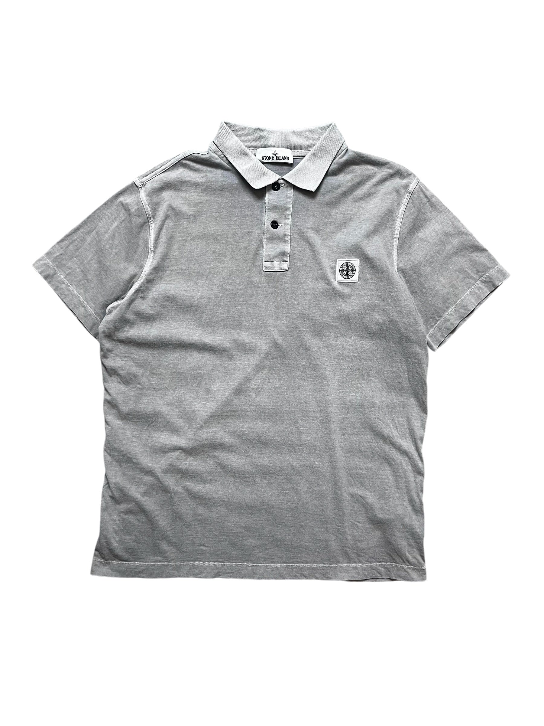 Stone Island Grey Poloshirt (XL)