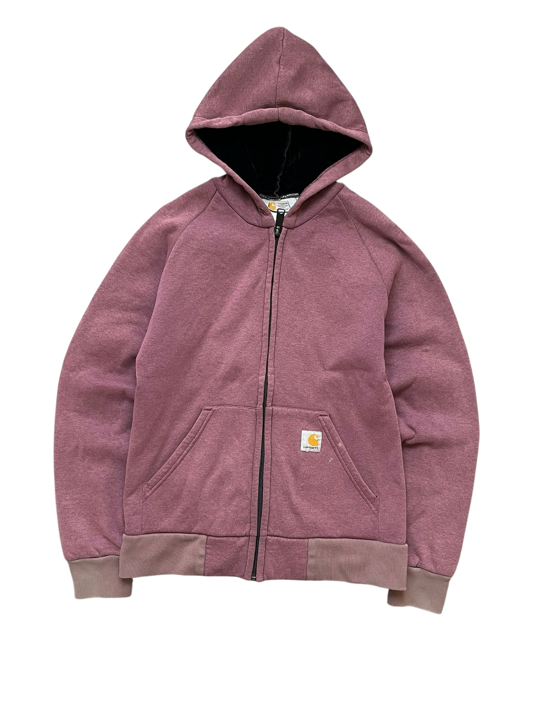 Carhartt Pink Zip Up Hoodie (Women M)