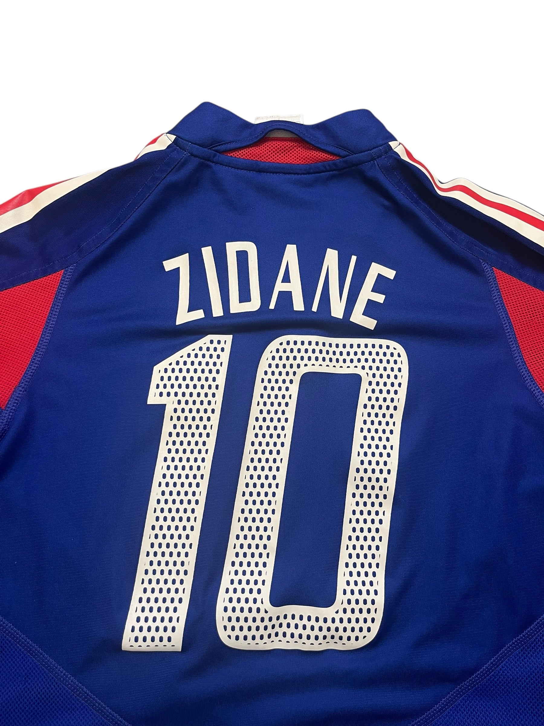 Adidas France 2004 Zidane #10 Vintage Jersey (XXS)