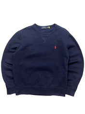 Polo Ralph Lauren Navy Crewneck Sweatshirt (M)