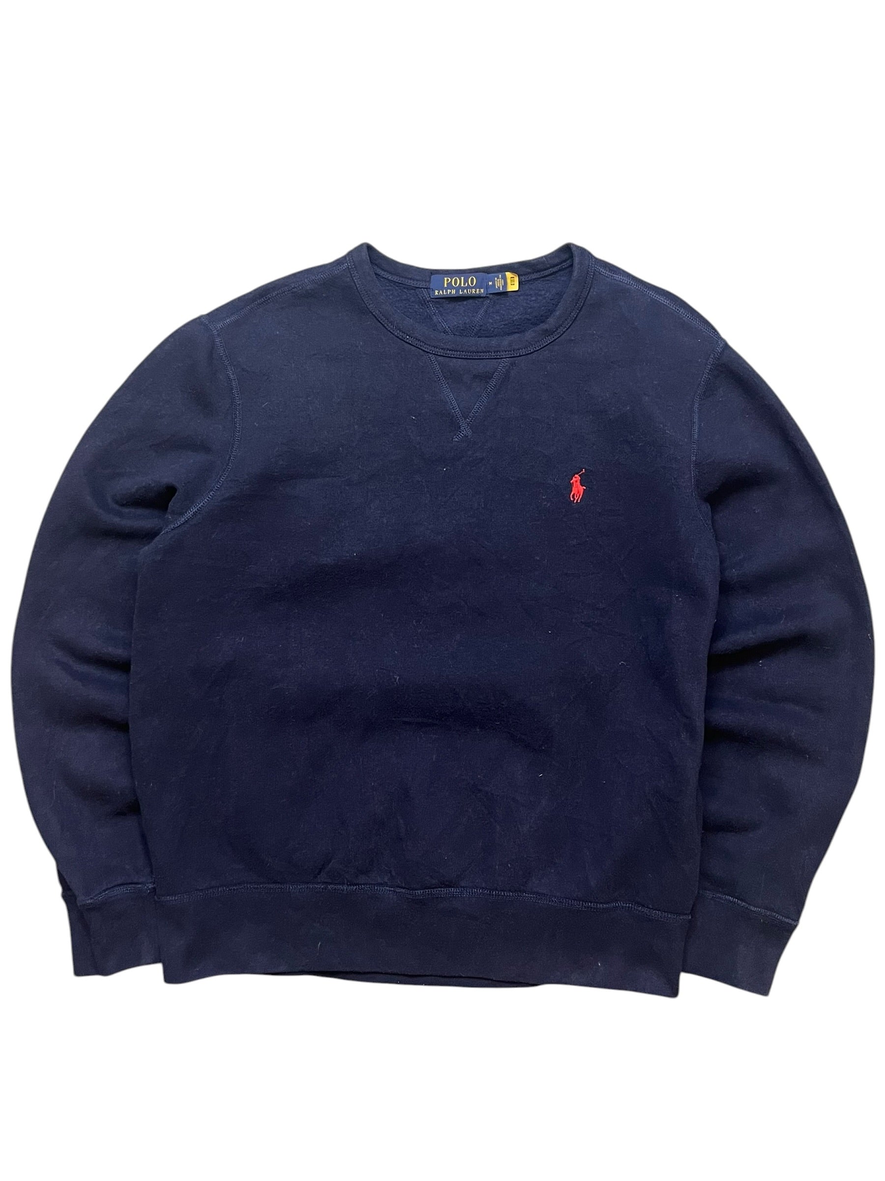 Polo Ralph Lauren Navy Crewneck Sweatshirt (M)
