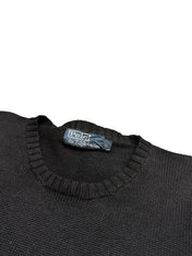 Polo Ralph Lauren Vintage Black Knitted Crewneck (S)