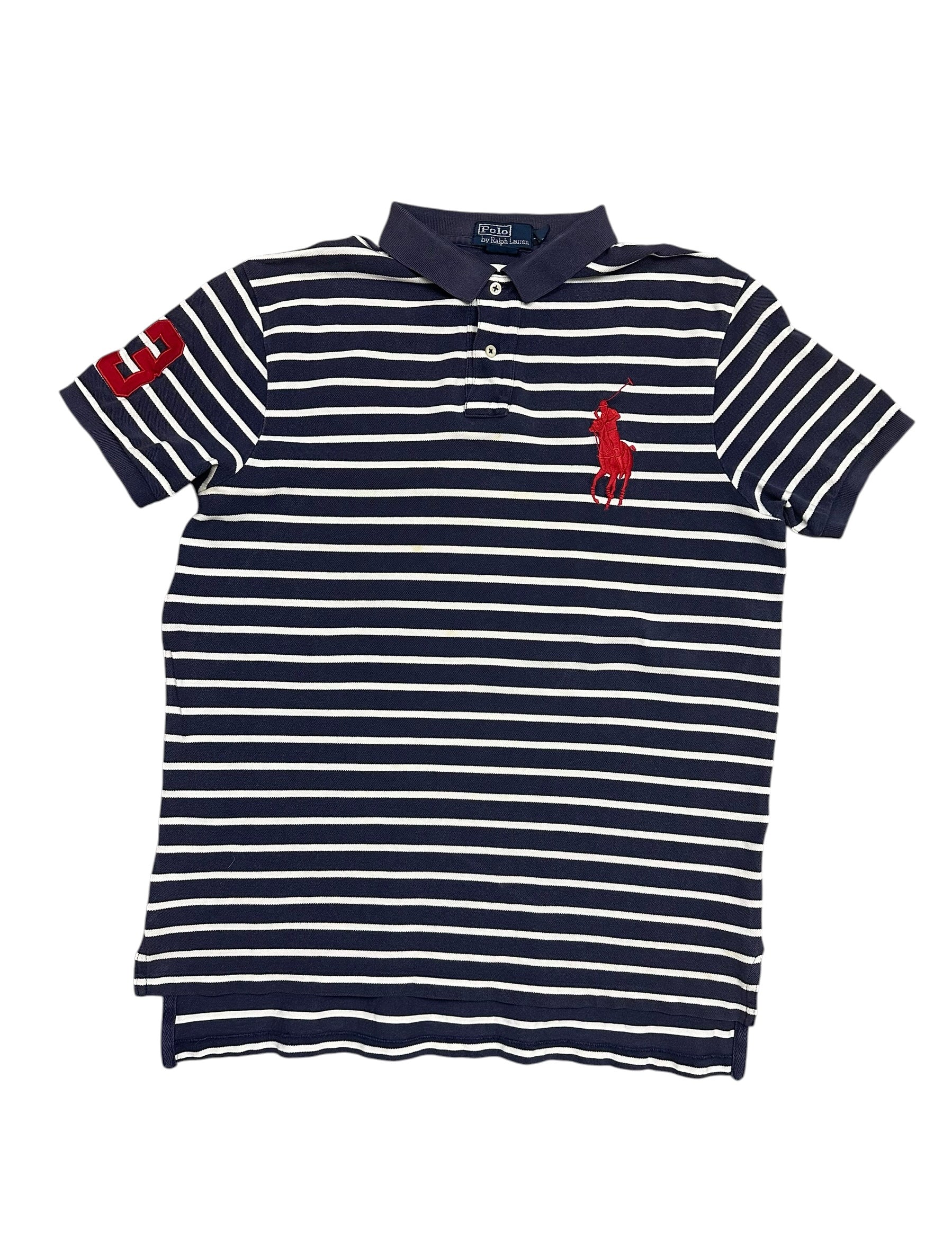 Polo Ralph Lauren Bigpony Striped Poloshirt (XL)