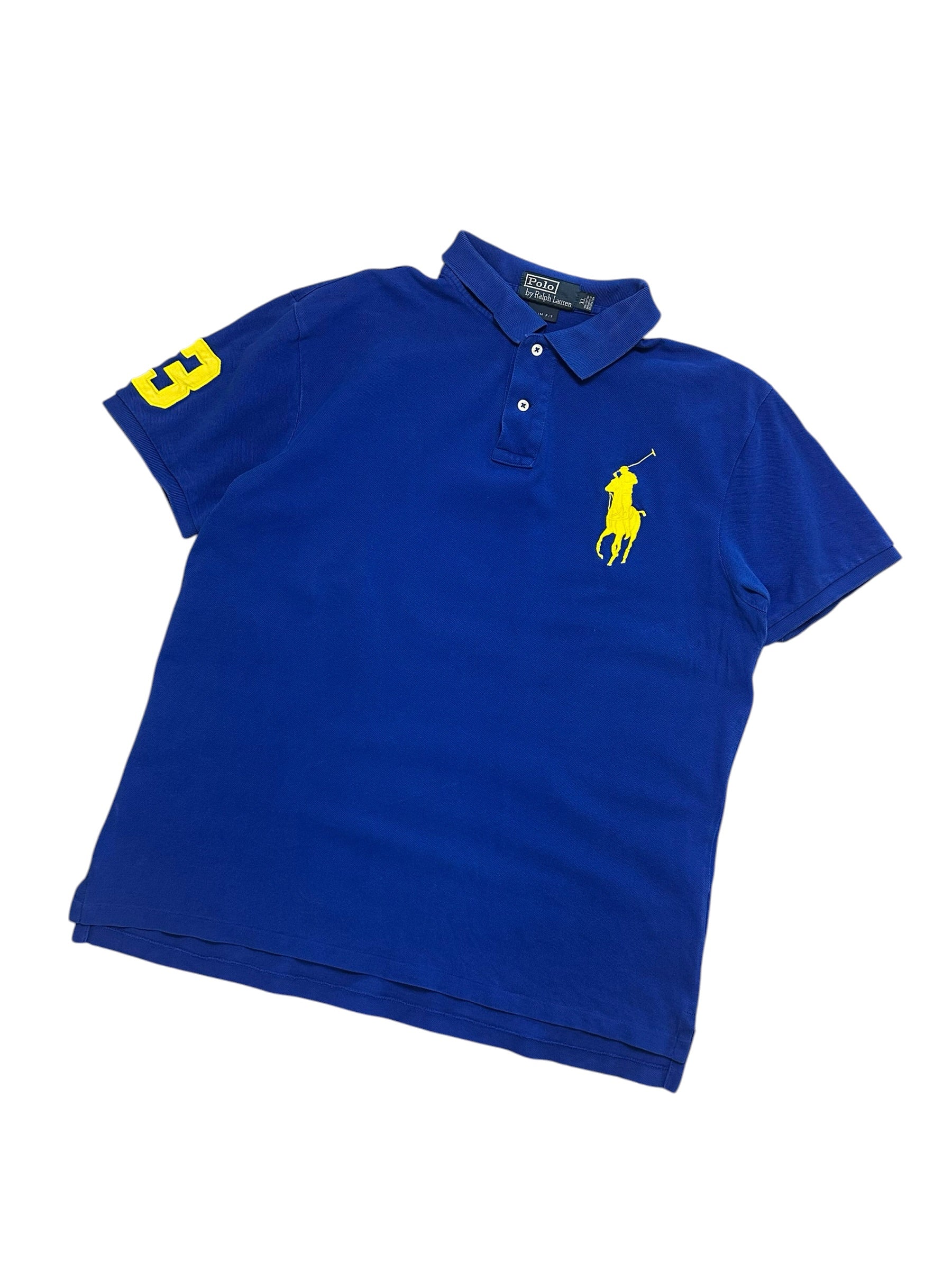 Polo Ralph Lauren Blue Bigpony Poloshirt (XL)