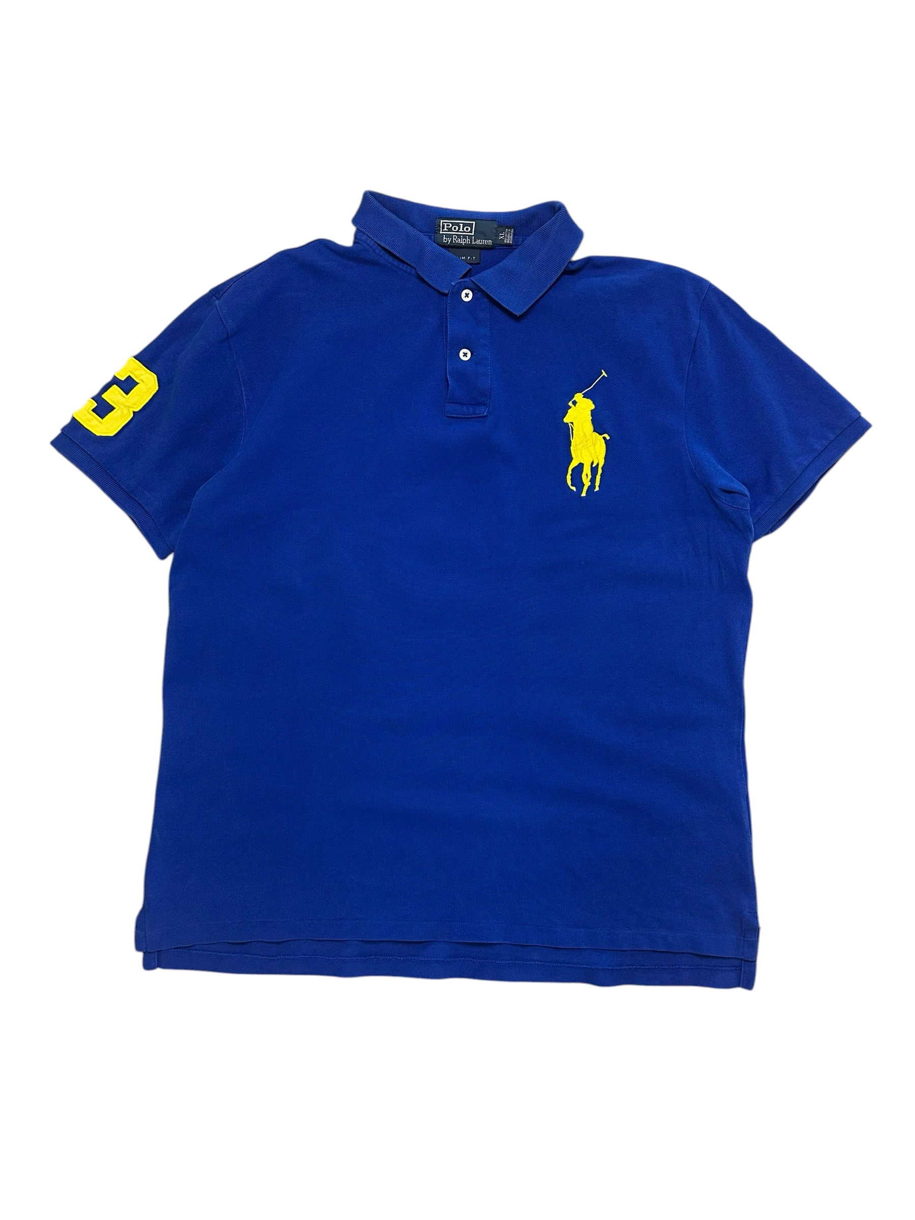 Polo Ralph Lauren Blue Bigpony Poloshirt (XL)