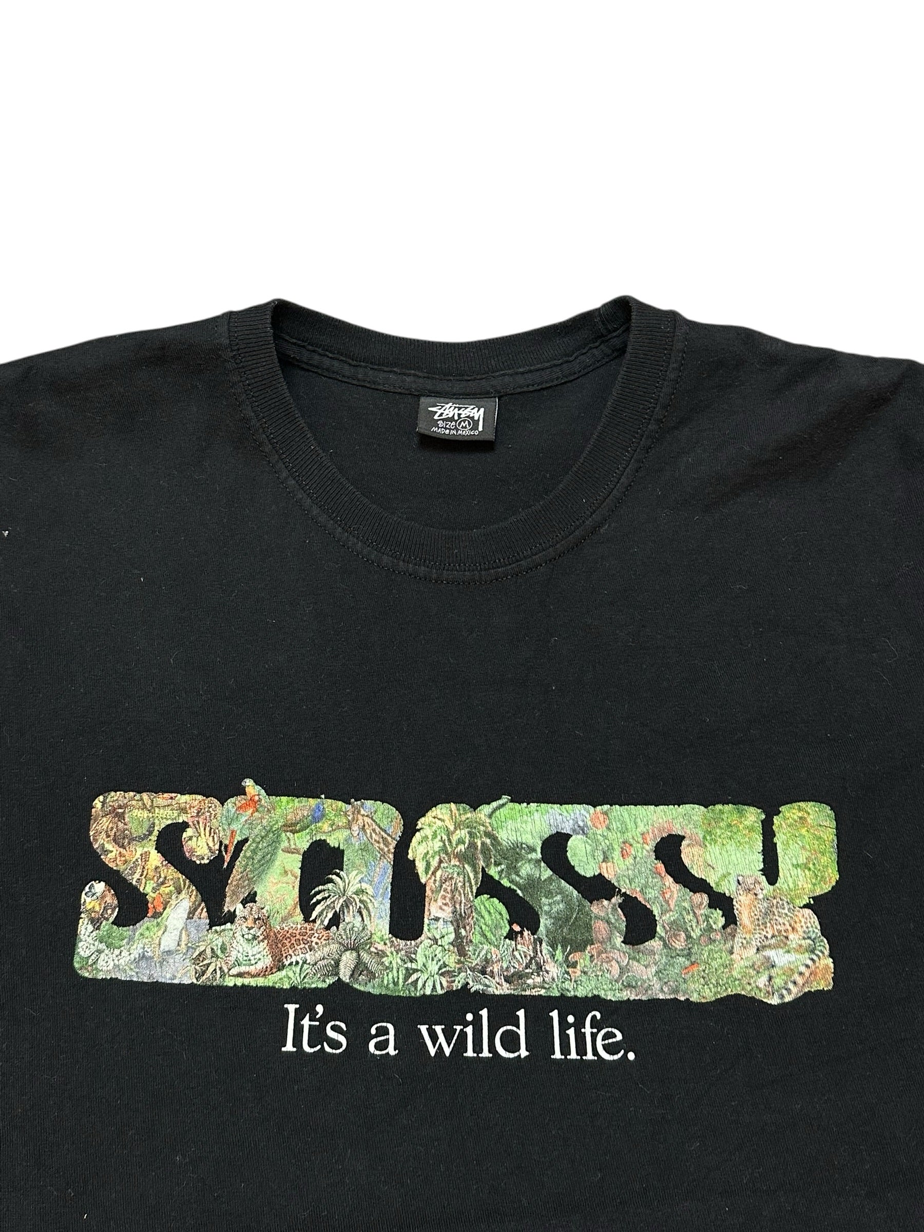 Stüssy "It's a Wild Life" Tee (M)