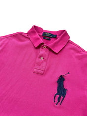 Polo Ralph Lauren Pink Bigpony #3 Poloshirt (M)