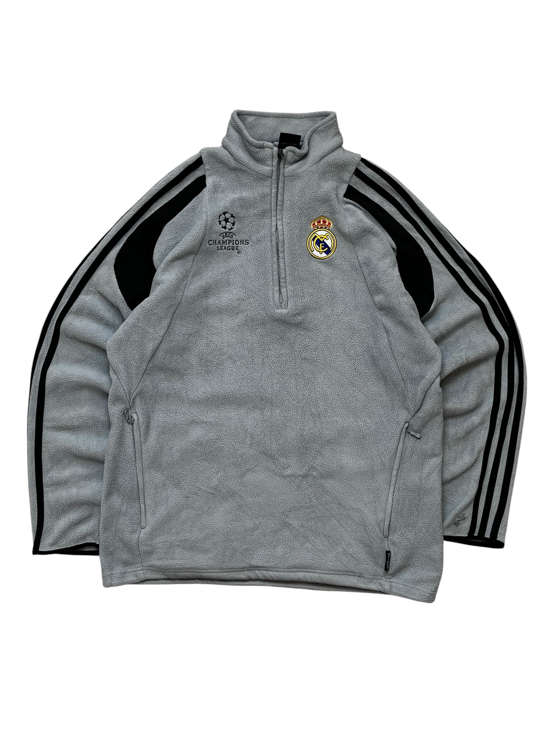 Adidas x Real Madrid 2004-05 Champions League 1/4 Zip (M)