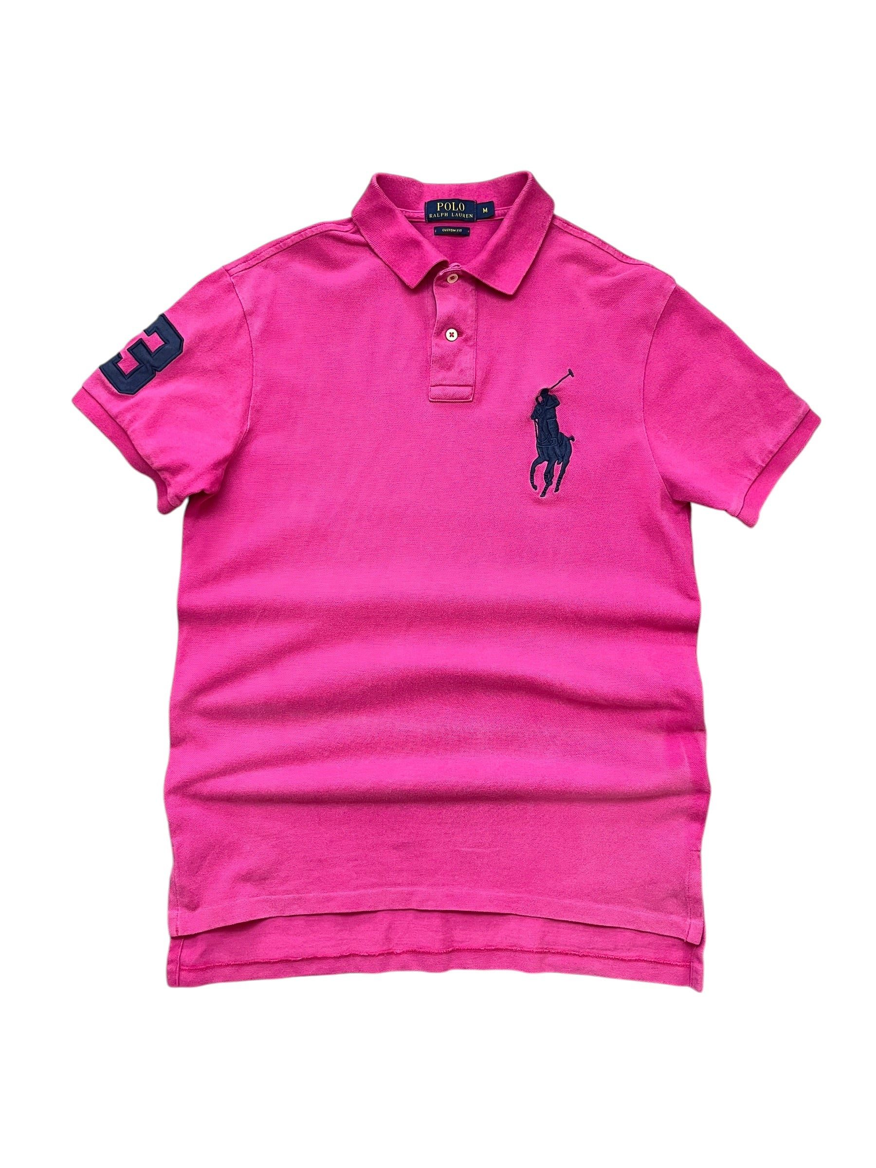 Polo Ralph Lauren Pink Bigpony #3 Poloshirt (M)