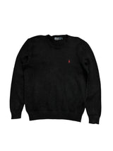 Polo Ralph Lauren Vintage Black Knitted Crewneck (S-M)