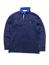 Polo Ralph Lauren Navy Rugby Longsleeve (M)