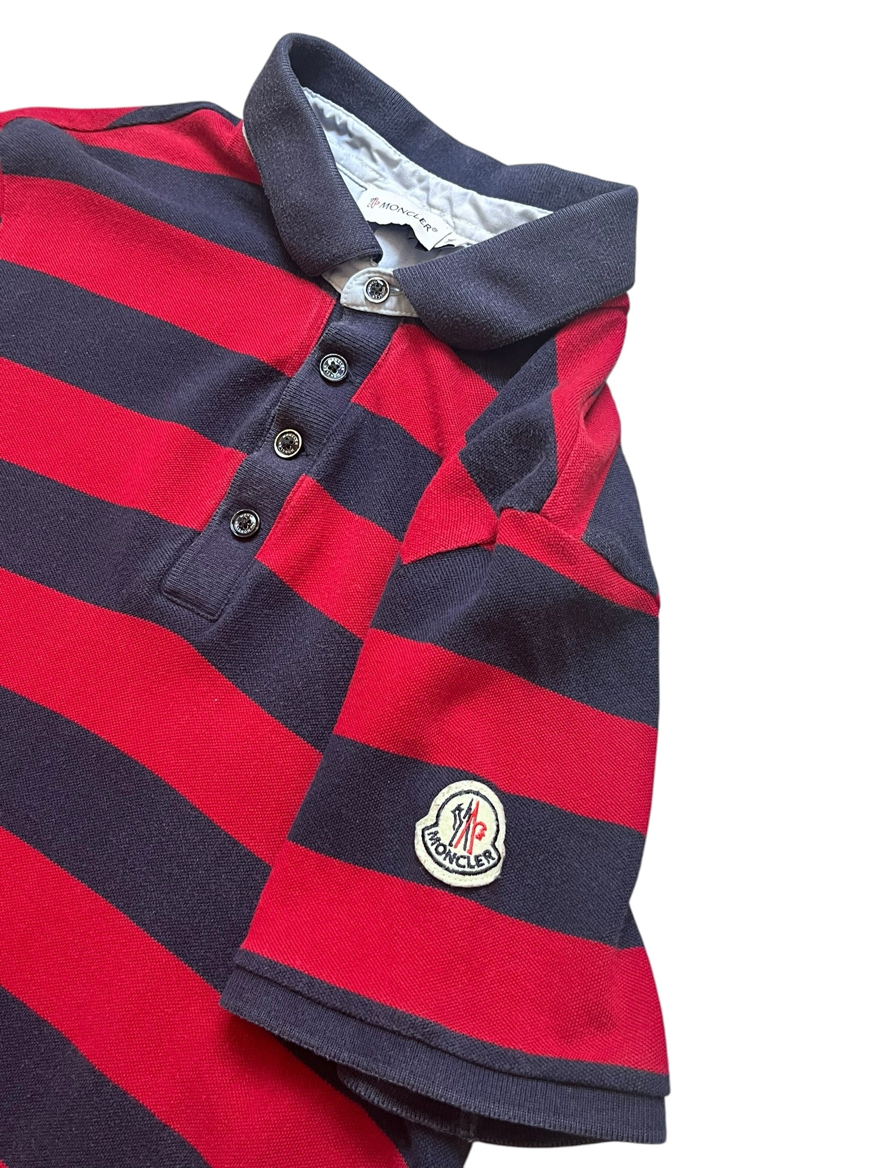 Moncler Striped Poloshirt (Women M - Men XS)
