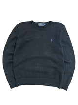 Polo Ralph Lauren Vintage Black Knitted Crewneck (S)