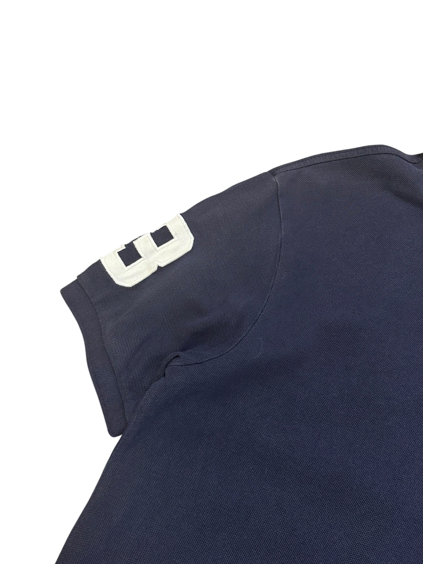 Polo Ralph Lauren Vintage Navy Bigpony Poloshirt (L)