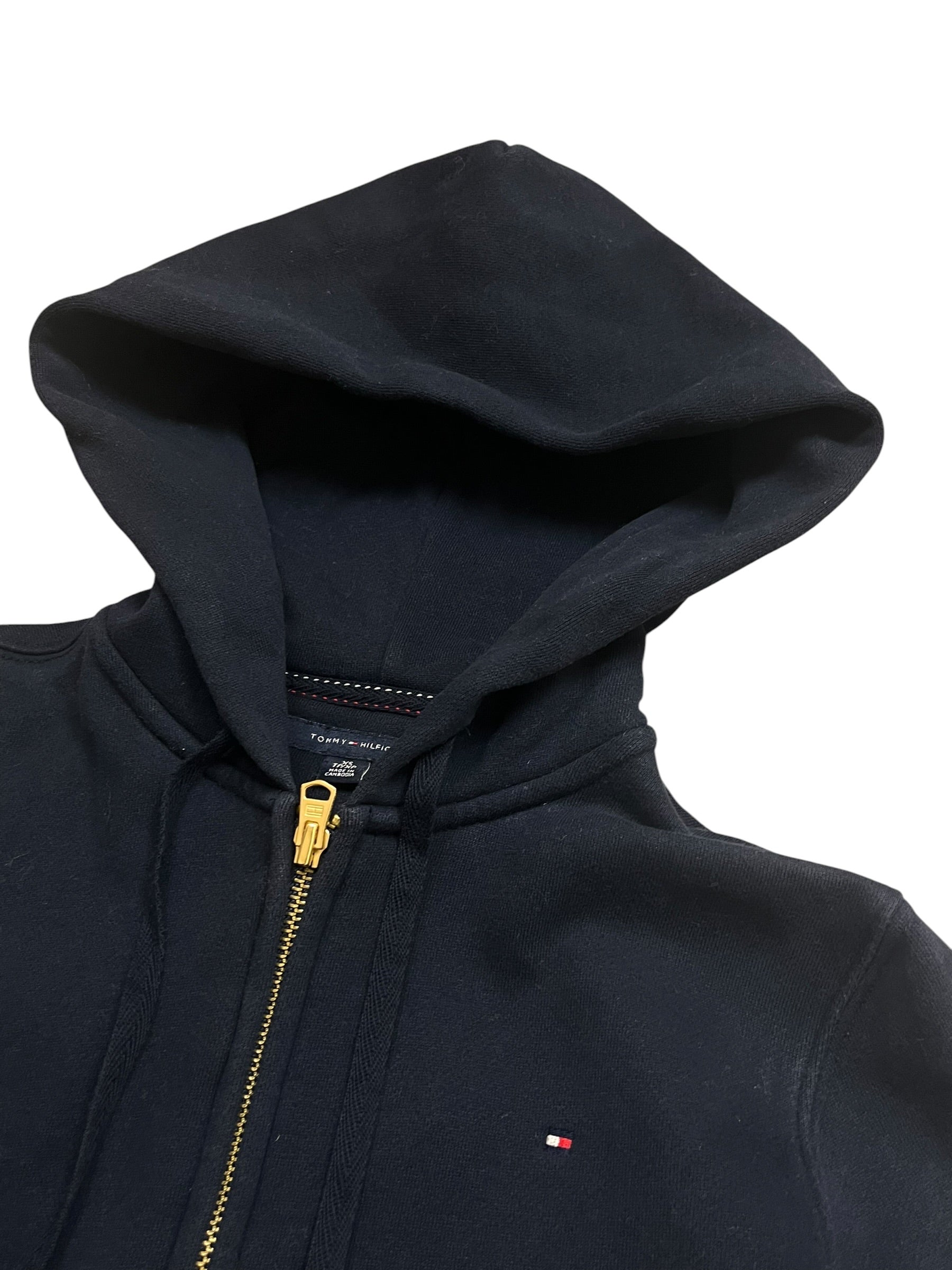 Tommy Hilfiger Full Zip Up Hoodie (XS)