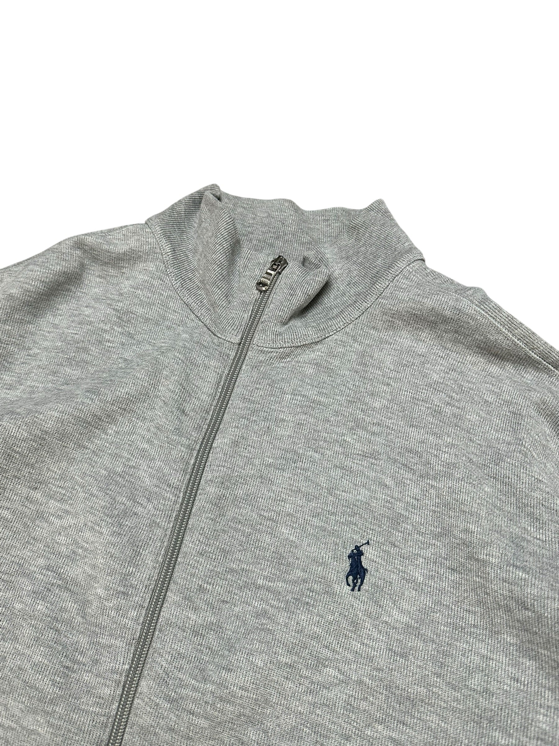 Polo Ralph Lauren Grey Full Zip Up (L)