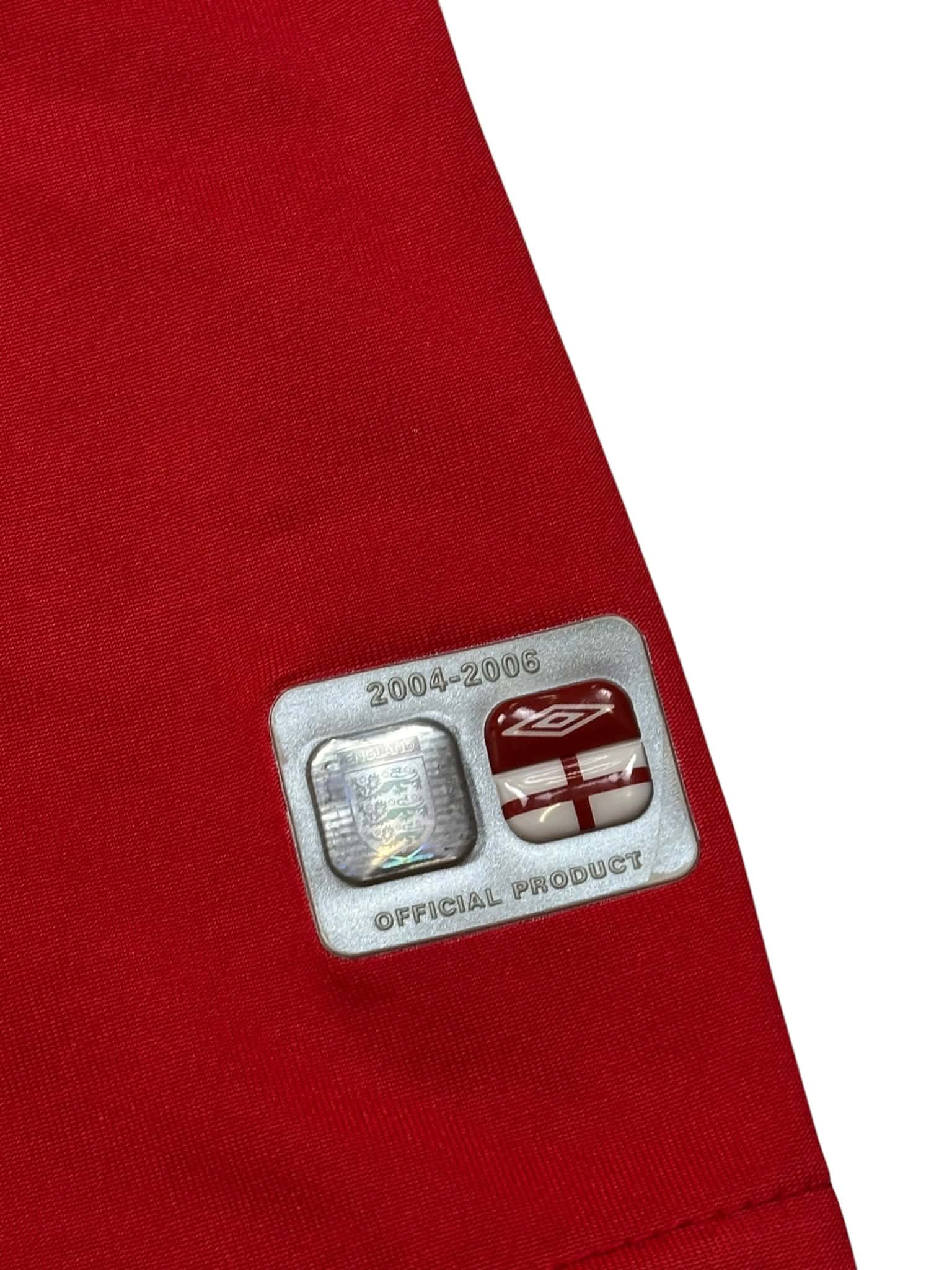 England Umbro 2004-06 Vintage Jersey (L-XL)