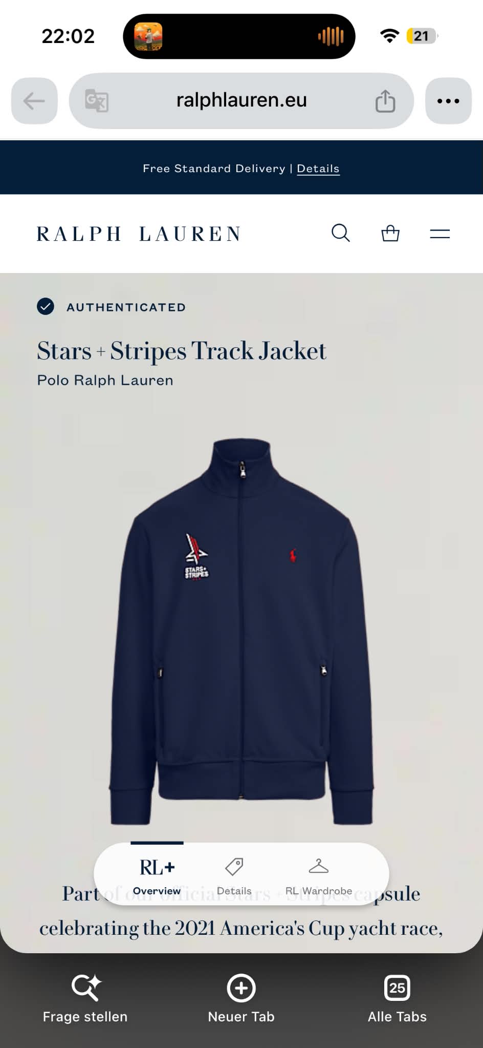 Polo Ralph Lauren Stars+ USA Full Zip Up (M)