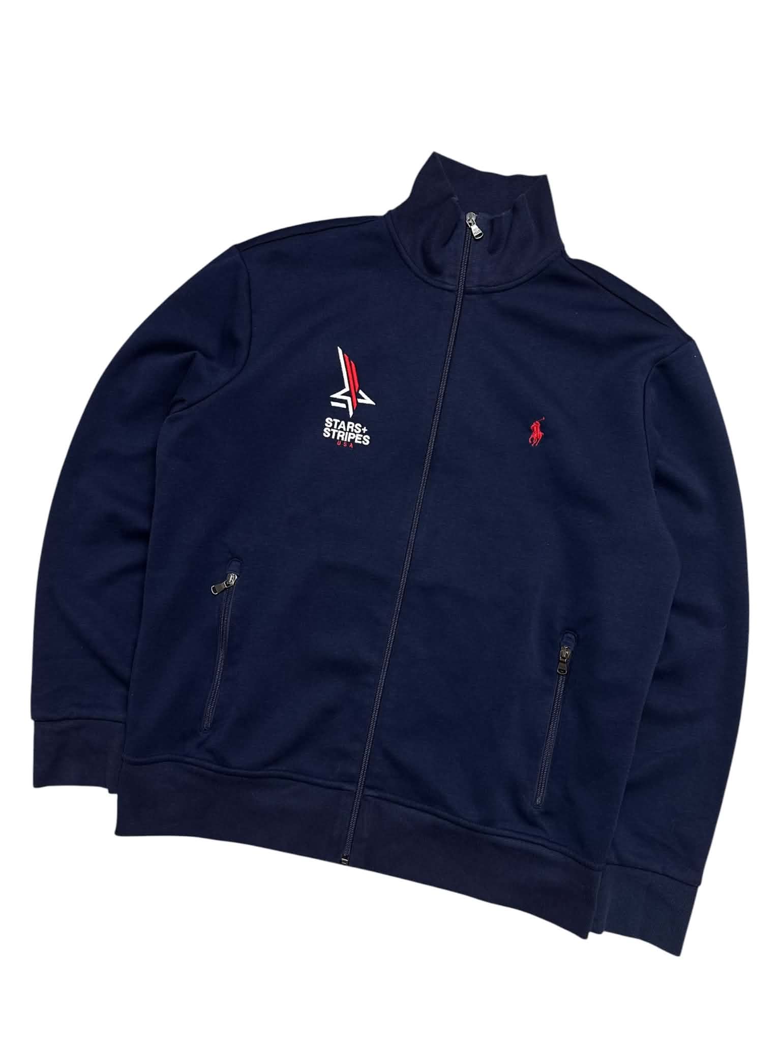 Polo Ralph Lauren Stars+ USA Full Zip Up (M)
