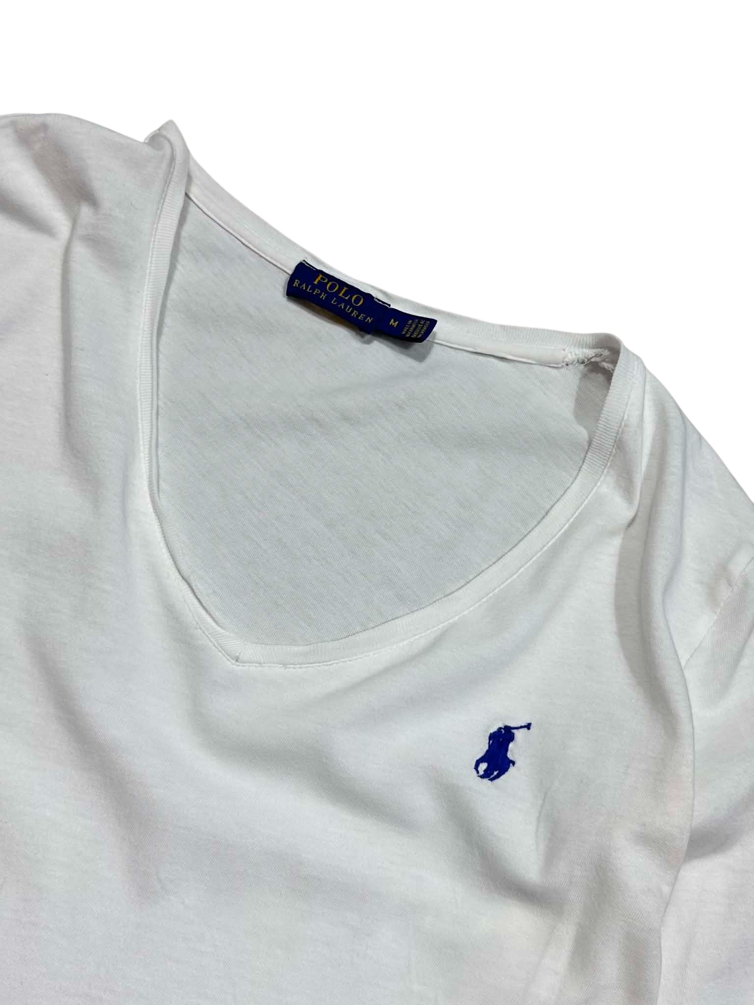 Polo Ralph Lauren V-Neck Longsleeve (Women M, Men XS)