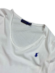 Polo Ralph Lauren V-Neck Longsleeve (Women M, Men XS)