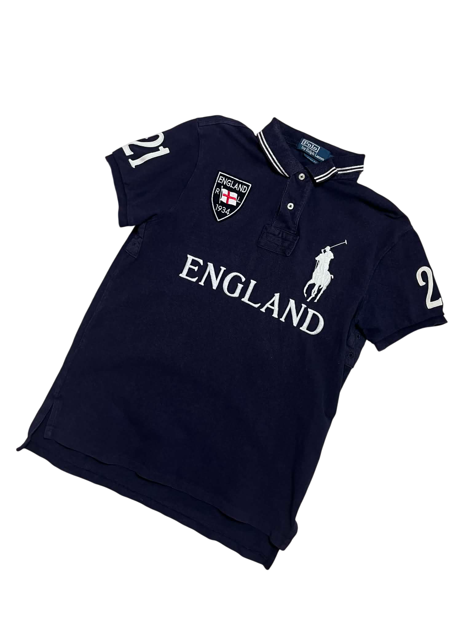 Polo Ralph Lauren Chief Keef ENGLAND Poloshirt (M)