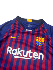 2018/19 BARCELONA MESSI #10 HOME SHIRT (XS) NIKE