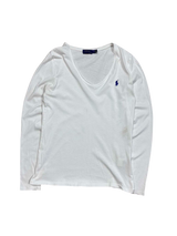 Polo Ralph Lauren V-Neck Longsleeve (Women M, Men XS)