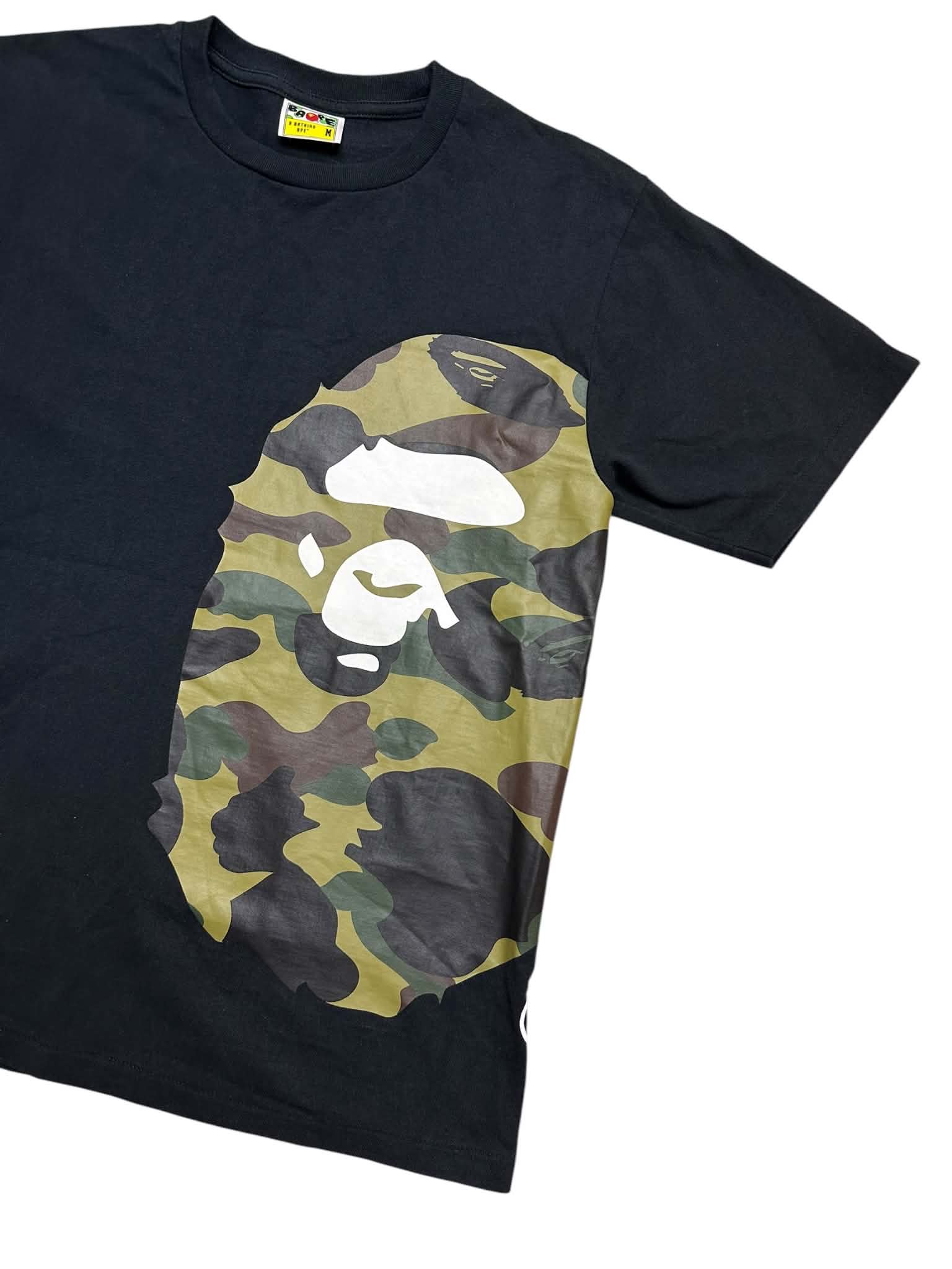 Bape RARE Camo Side Logo T-Shirt (M)