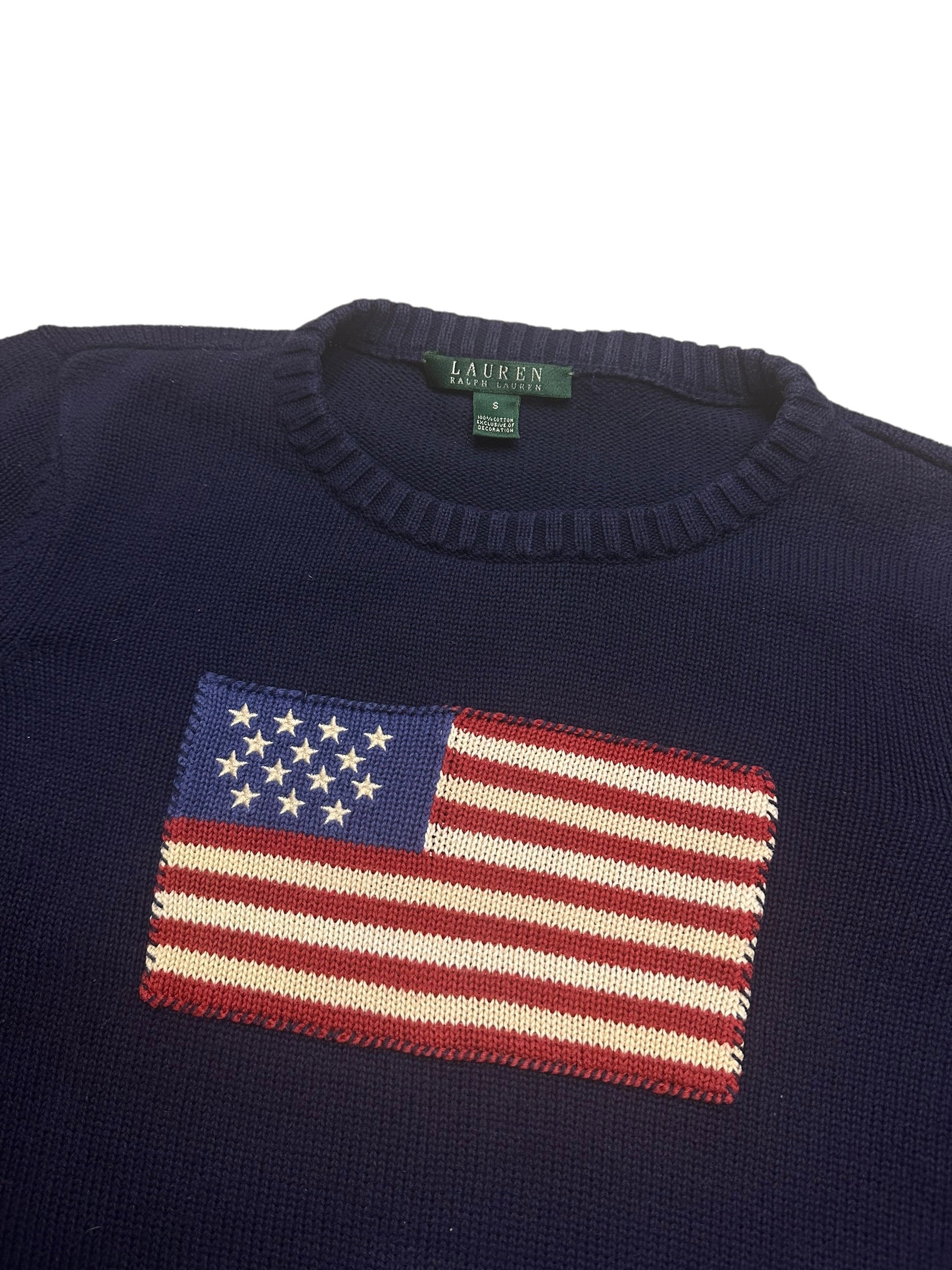 Polo Ralph Lauren USA Flag Crewneck (S)
