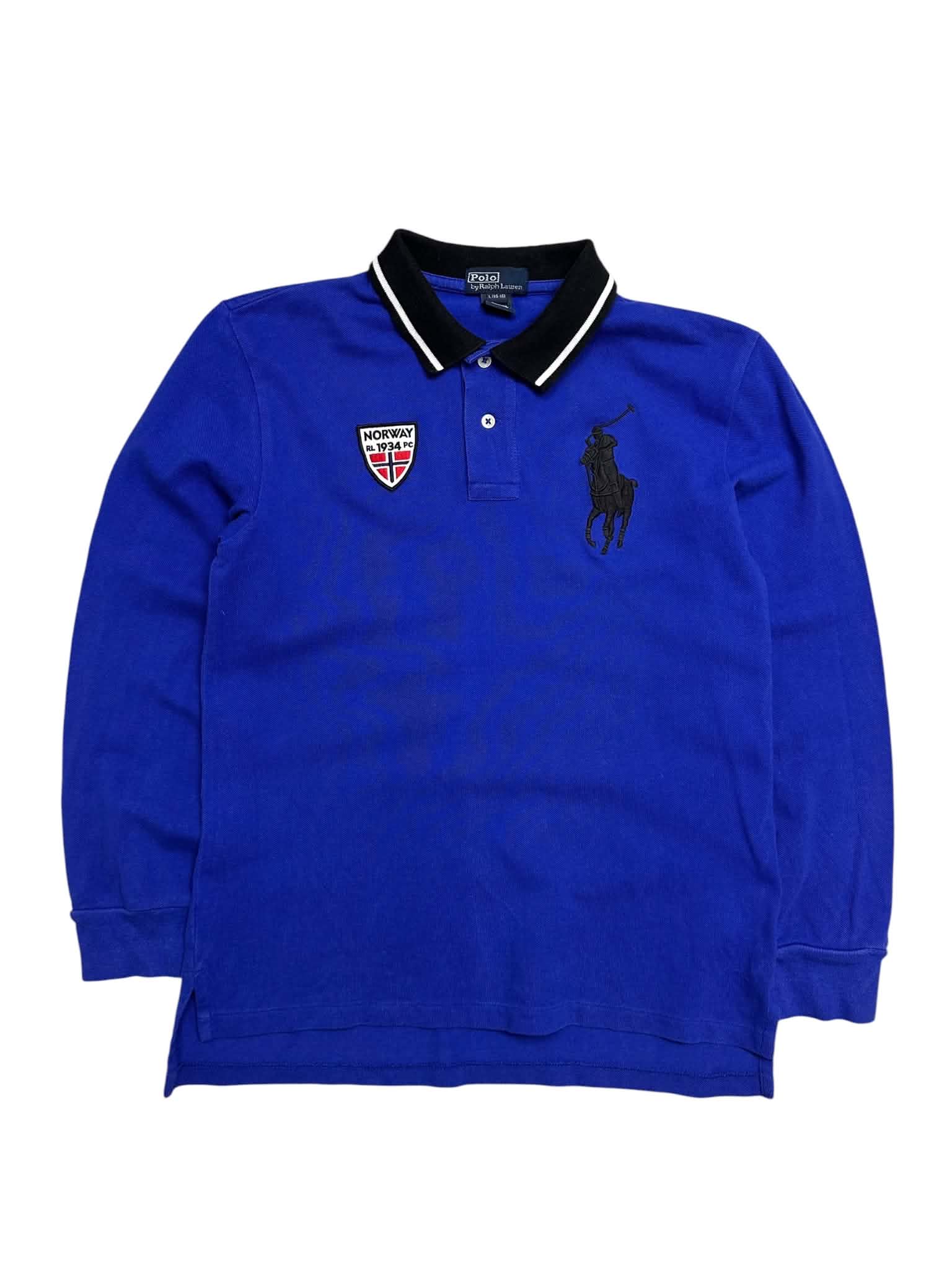 Polo Ralph Lauren Chief Keef Bigpony Norway Longsleeve Polo (XS)