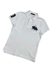 Polo Ralph Lauren Dual Pony Poloshirt (Women M)