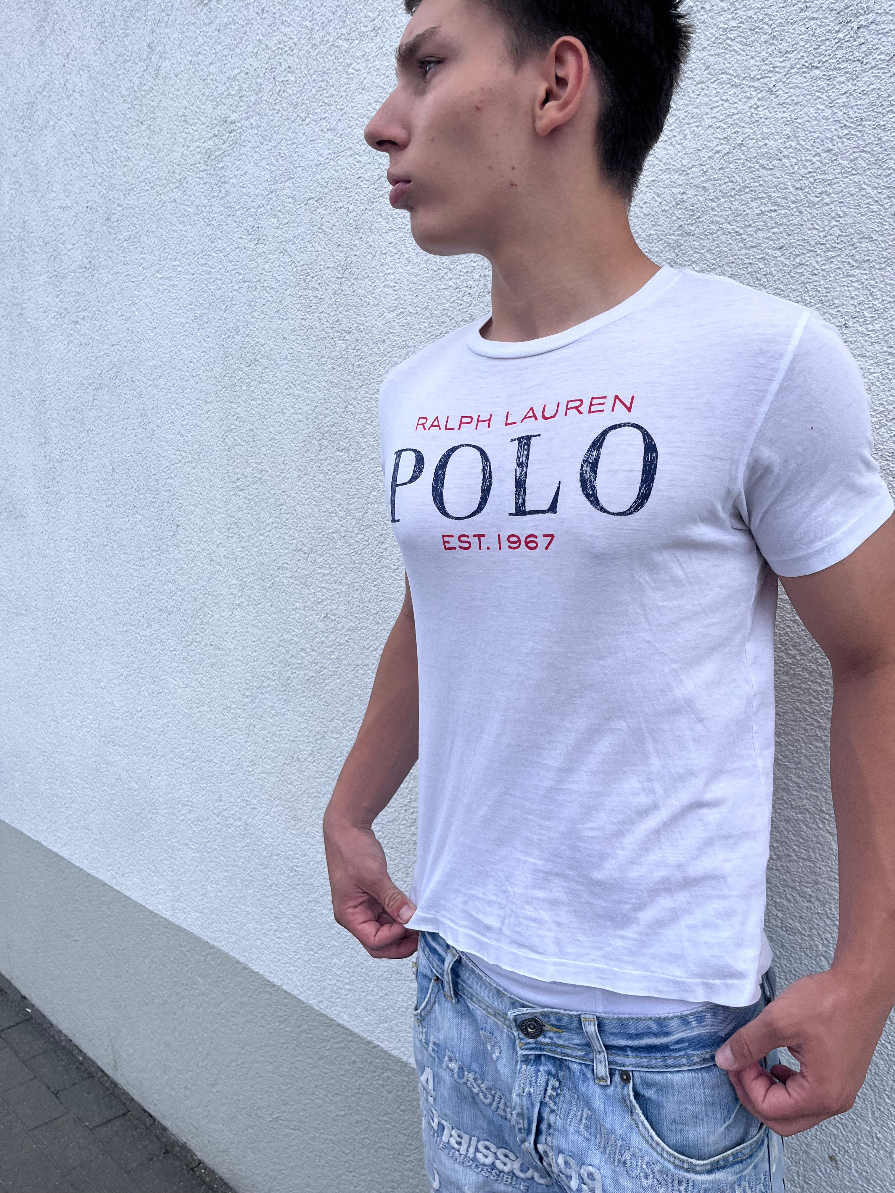 Polo Ralph Lauren T-Shirt (Women M, Men XS)