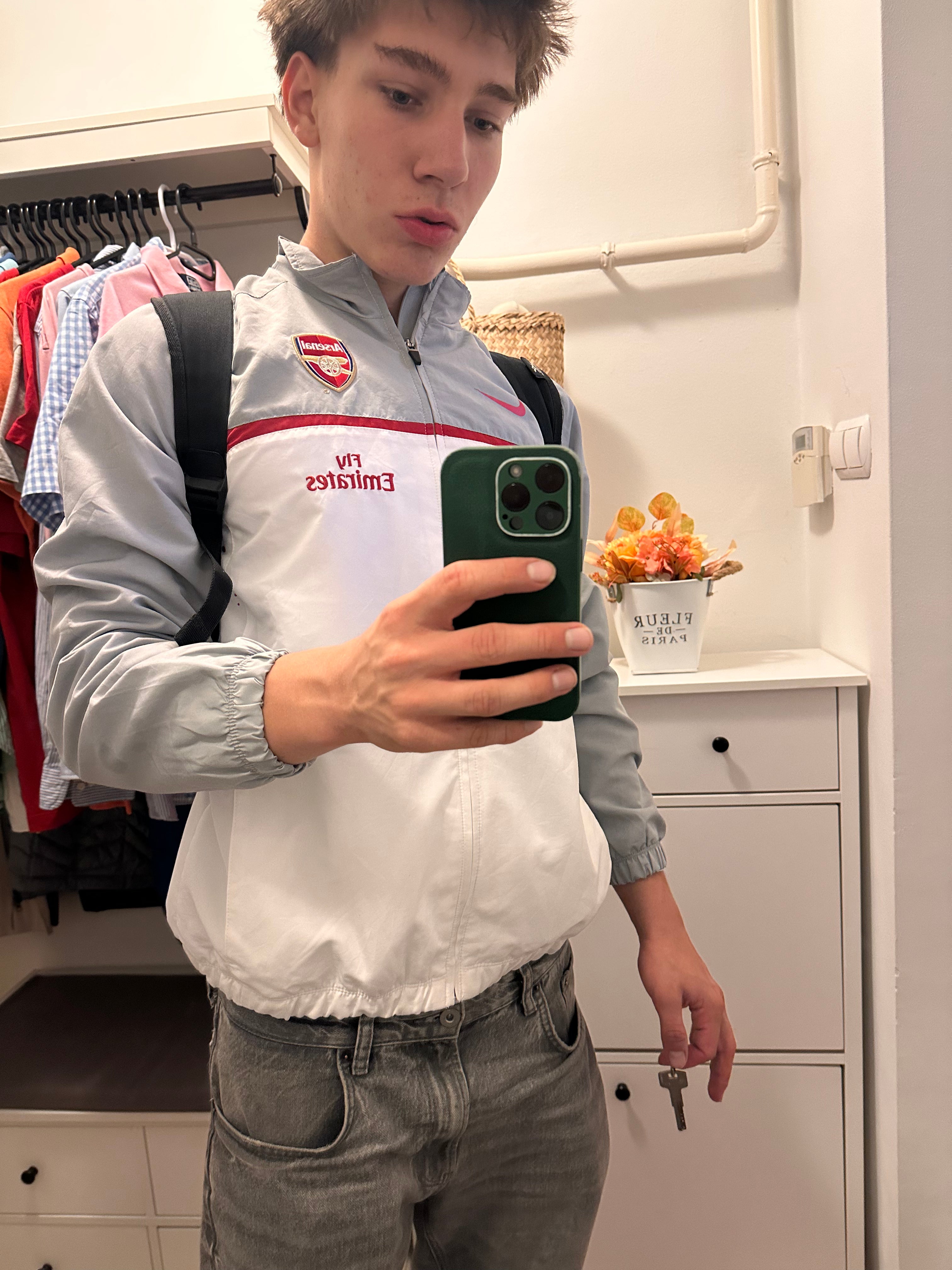 Nike x Arsenal 2010-11 Trackjacket (S-M)