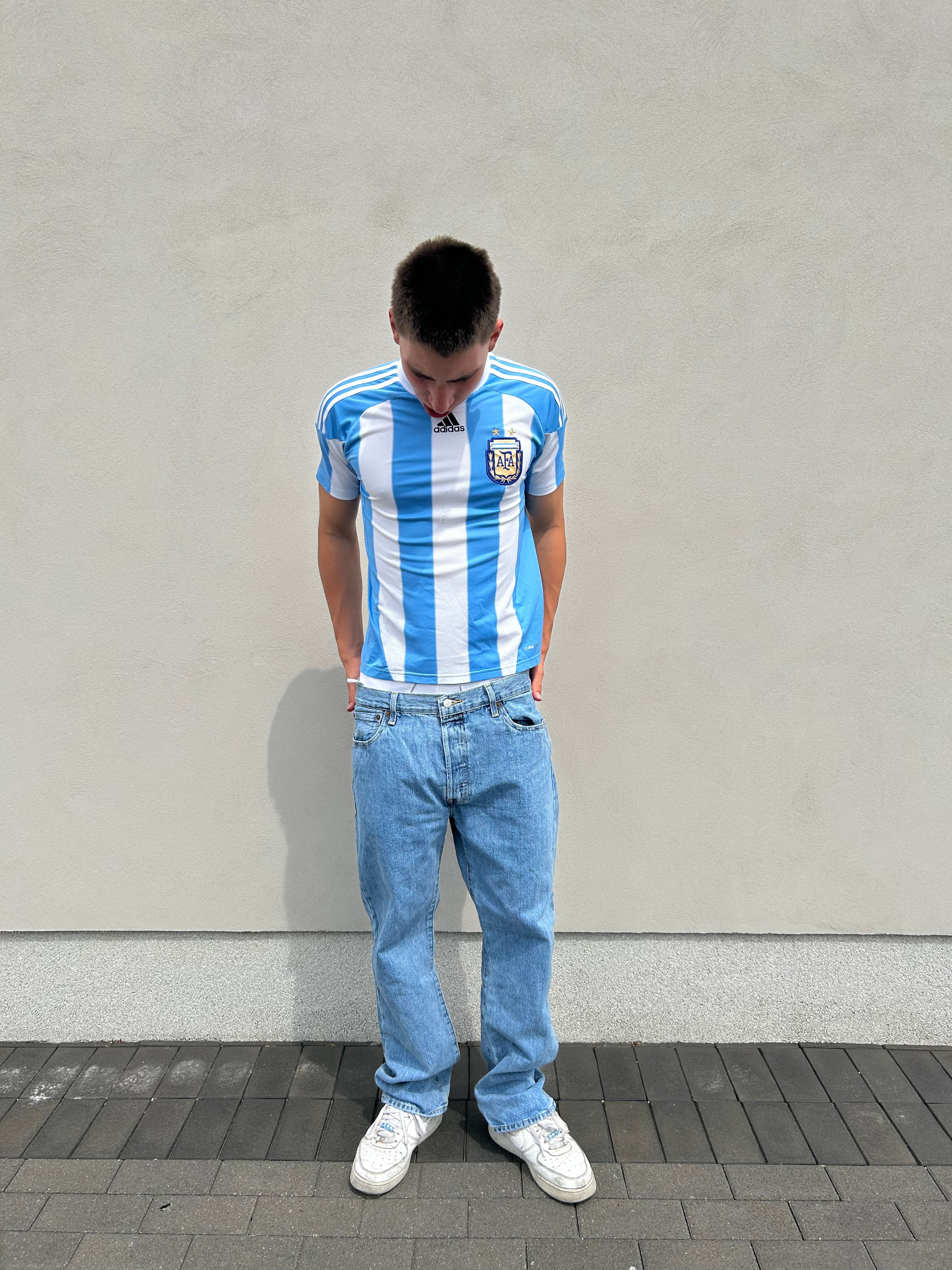 Argentina 2010-11 Vintage Football Jersey (M)