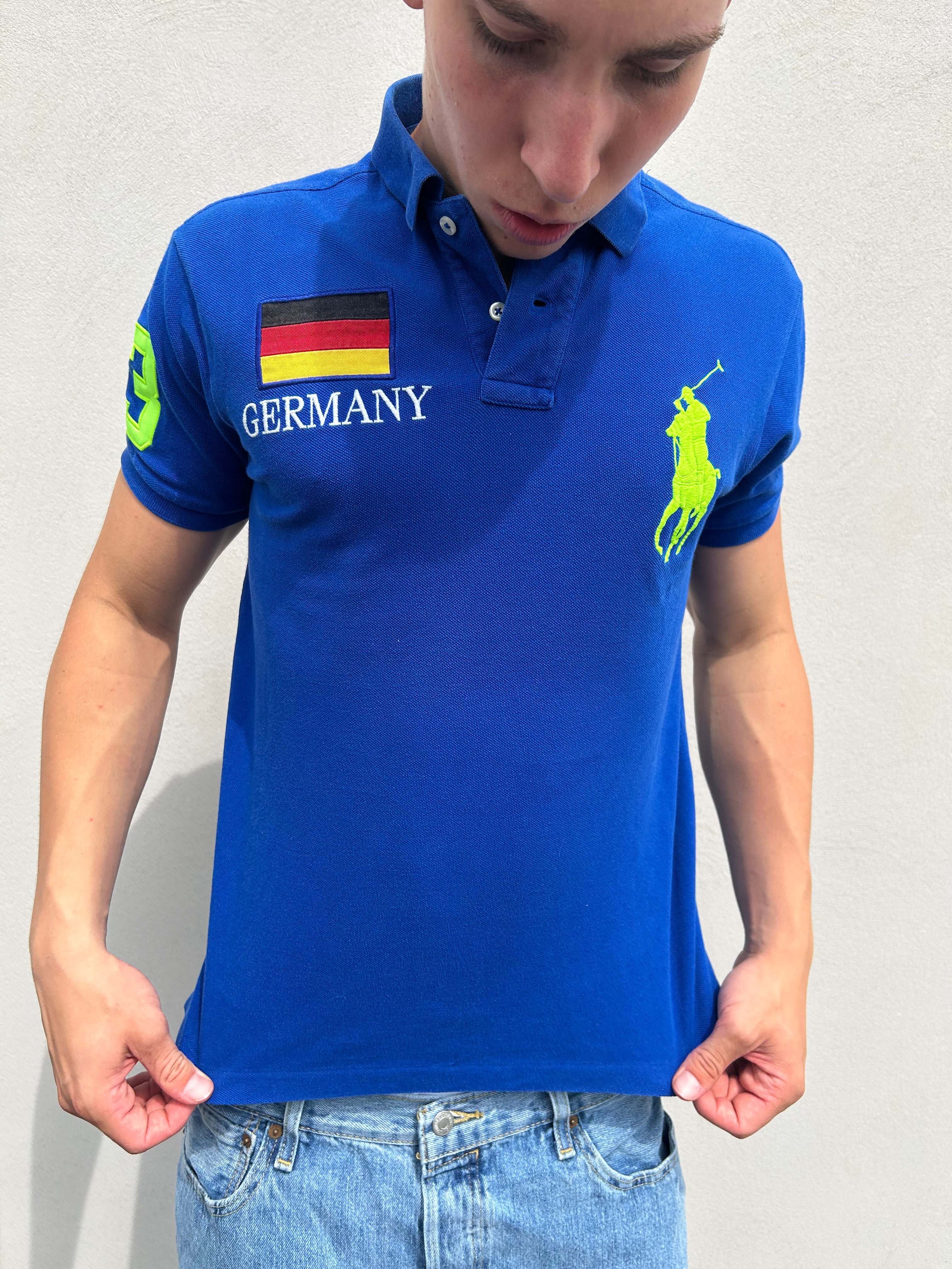 polo ralph lauren ポロシャツ xs chief keef Polo Ralph Lauren Chief Keef GERMANY Polo (M) - Candy Streetwear