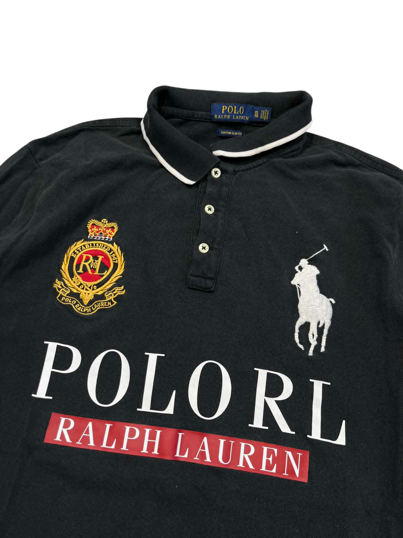 Polo Ralph Lauren Chief Keef Bigpony Longsleeve Polo (XL)
