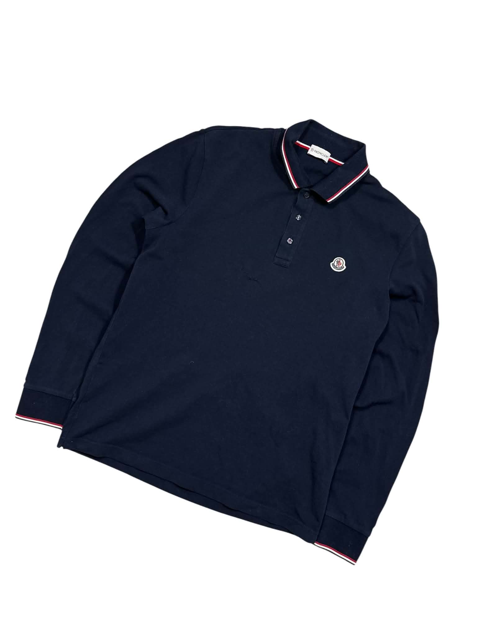 Moncler Longsleeve Poloshirt (L)