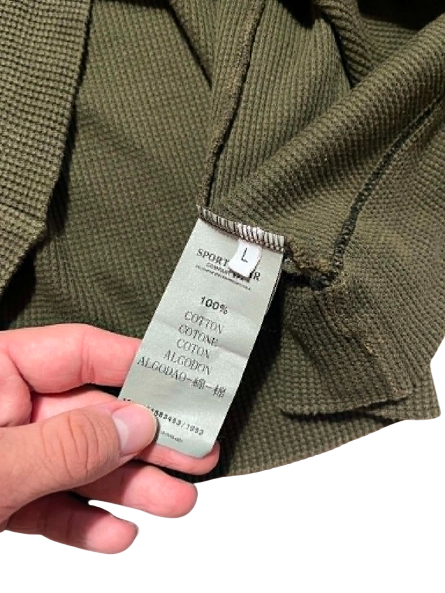 Stone Island 1/4 Quarter Zip Up (L)