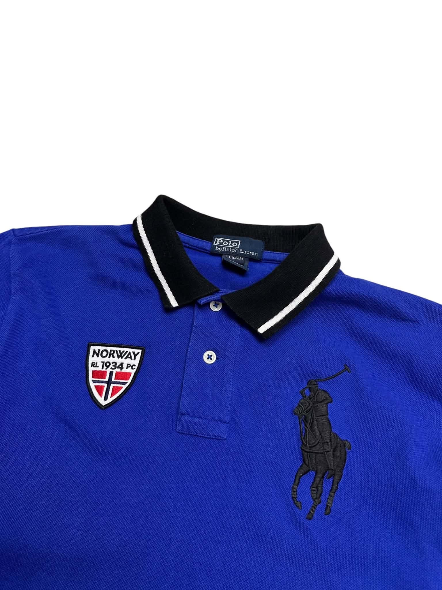Polo Ralph Lauren Chief Keef Bigpony Norway Longsleeve Polo (XS)