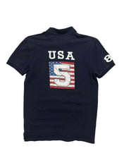 Tommy Hilfiger USA Flag Vintage Poloshirt (XS)