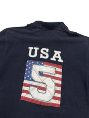 Tommy Hilfiger USA Flag Vintage Poloshirt (XS)