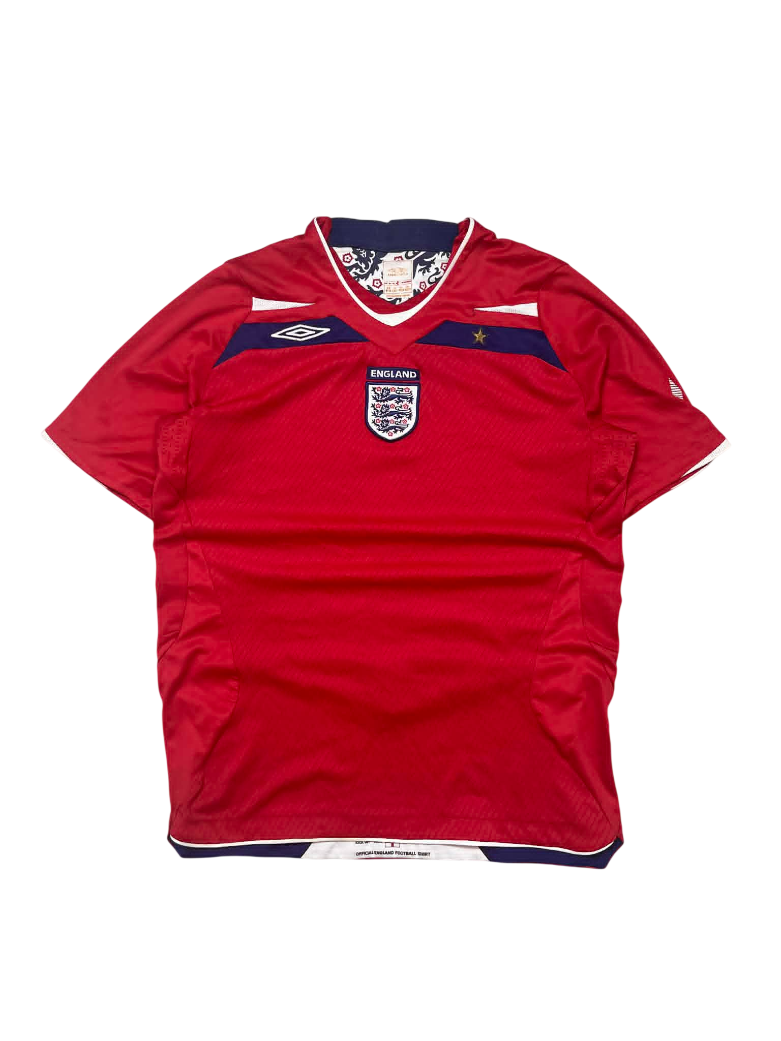 England 2008-10 Umbro Vintage Away Football Jersey (XS)