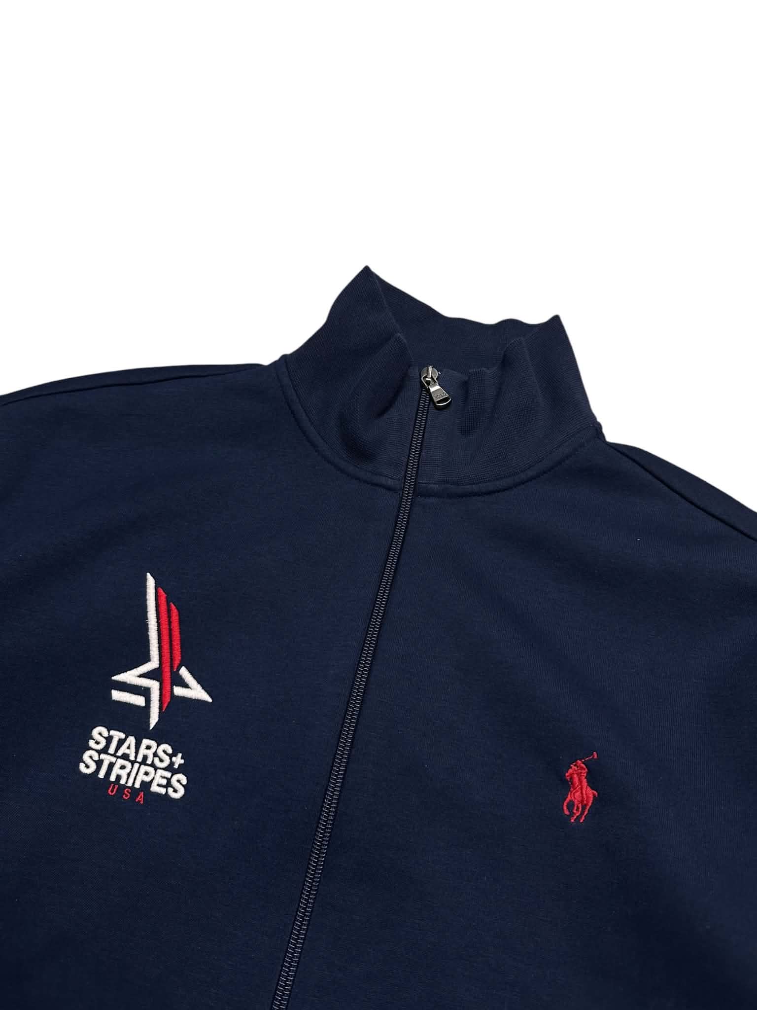 Polo Ralph Lauren Stars+ USA Full Zip Up (M)
